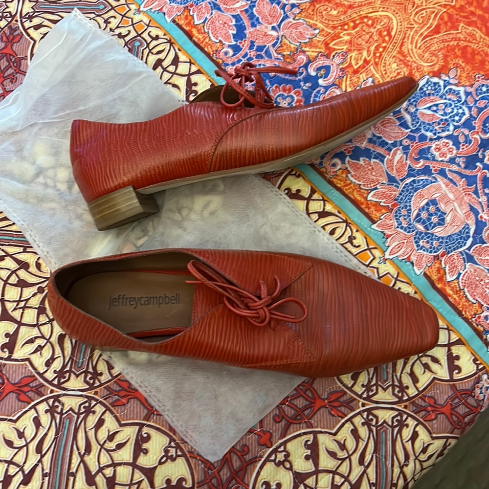 Used Jeffrey Campbell loafers